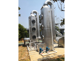 廢氣治理設備中的轉鼓結片機有什么作用？